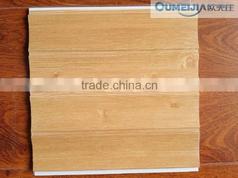 OUMEIJIA Latest Fashion pvc wall cladding of PVC laminated panel wall for interior decoration