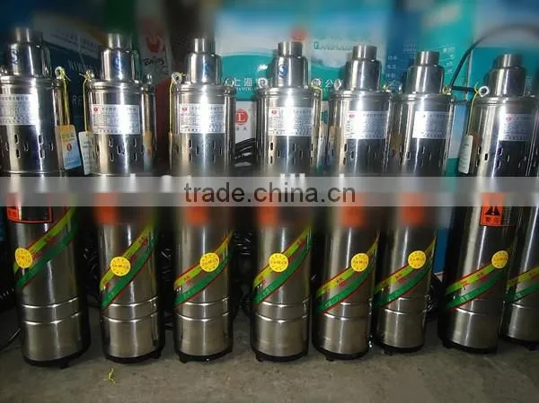 QGD Type deep well submersible pump for irrigation, Submersible Screw Pump