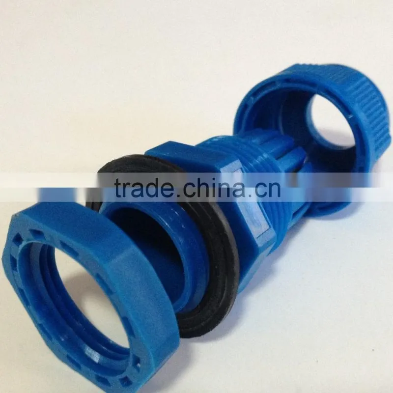 Waterproof Nylon cable glands in White Black Grey NPT PG Metric Thread