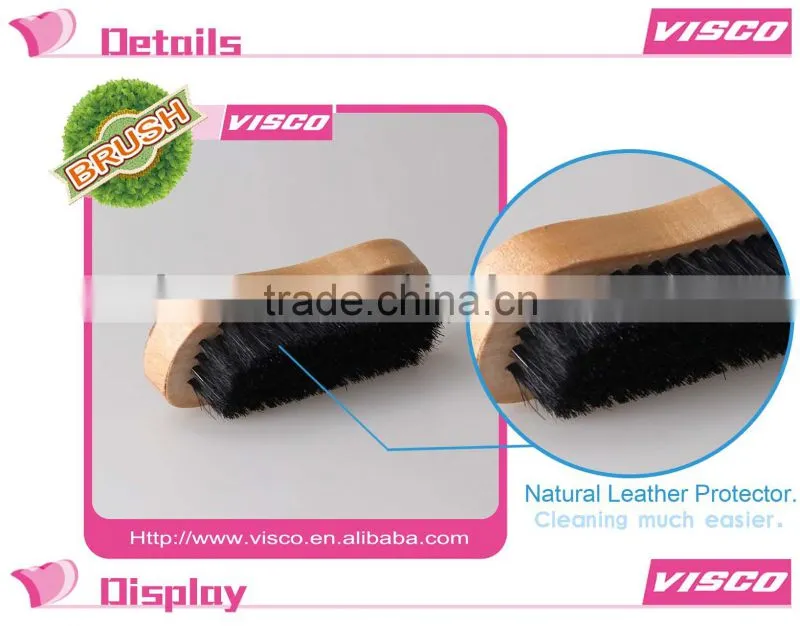 Visco black pig hair brush