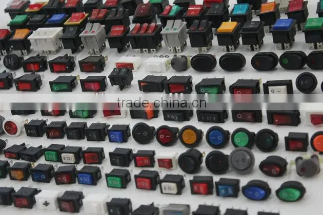 YL3-7 single pole waterproof square on-off-on panel mounting rocker switch