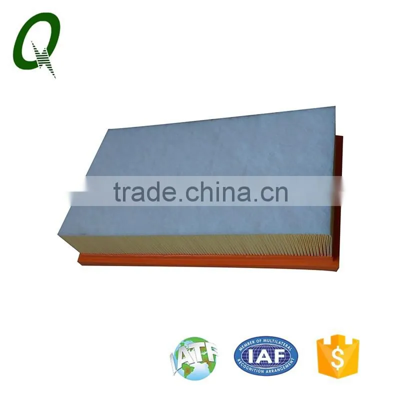 Car filter cartridge for engine air intake system