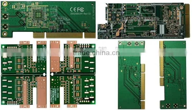 Multilayer 8-layer 6-layer custom electronic fr4 hasl pcb