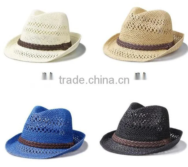 Sunny Shine Custom Knit Visor For Caps Crochet Cowboy Straw Hats