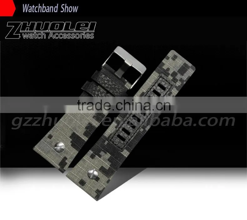 Hotsale fashion 24mm 28mm nato fabric watch strap