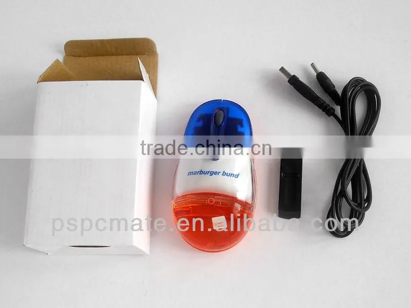 High Quality Wireless Aqua Mouse for Promotion Gifts
