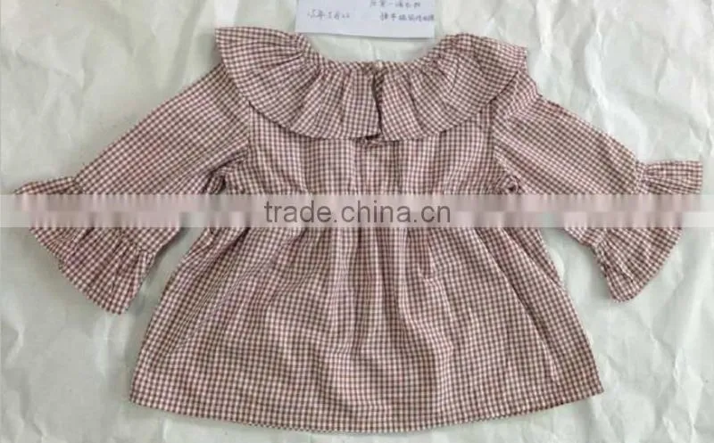 Persnickety baby girls 100% cotton ruffle tops with tank sleeves