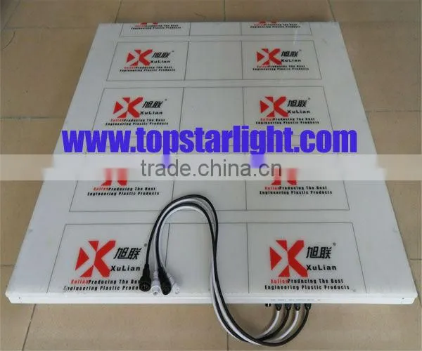 hot sale:New effect led acrylic dance floor/led lights floor mounted