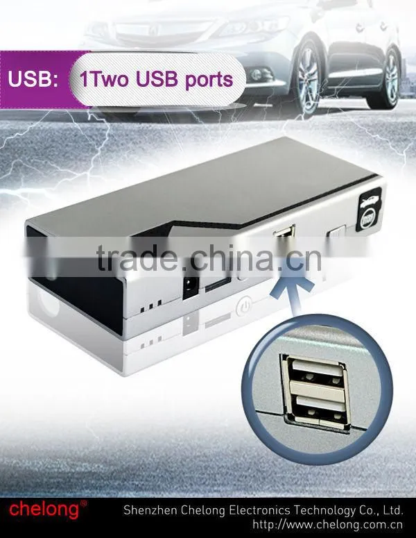 SH private 12V/24V jump starter 14000mAh Mini Car Jump Starter For Car ,Mobile ,Laptop