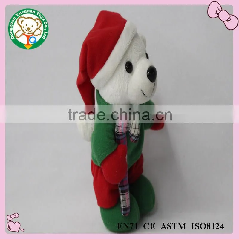 Wholesale plush material T-shirt valentines and christmas gifts plush bear toys