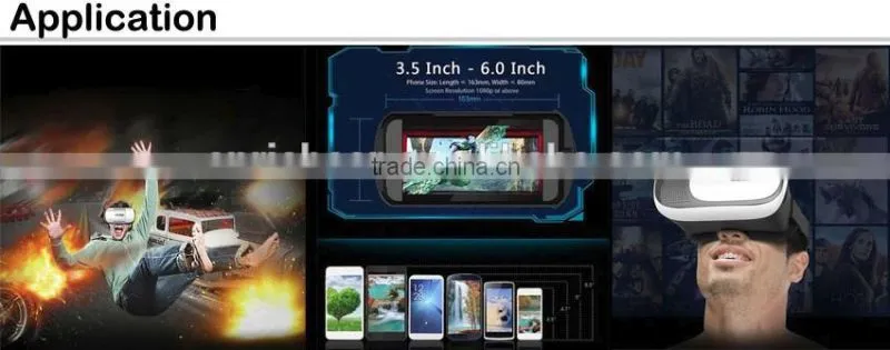 Virtual Reality 3D VR Boxes with Version 2.0