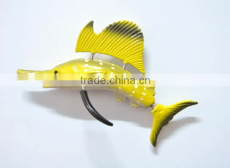 4 inch Handmade Plastic Tropical Fish Fridge Magnet