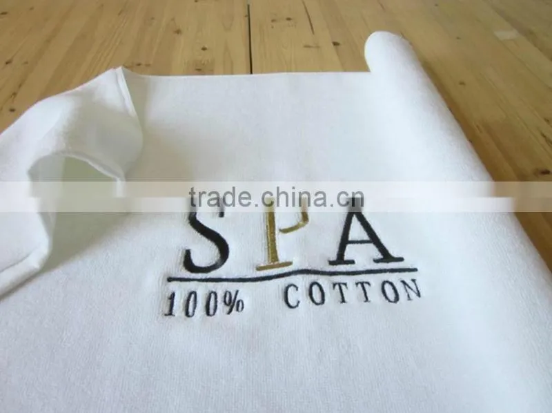 SPA white cotton 50x80cm terry towel bath mat