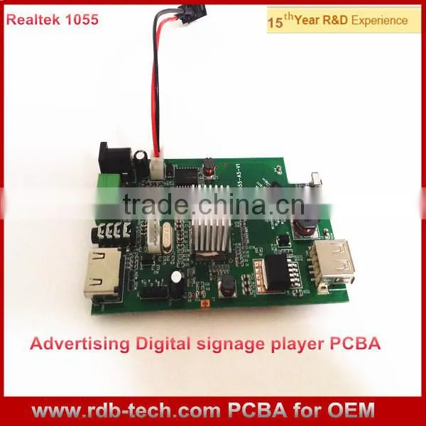 Alibaba express advertising Digital signage player PCBA PCB-14