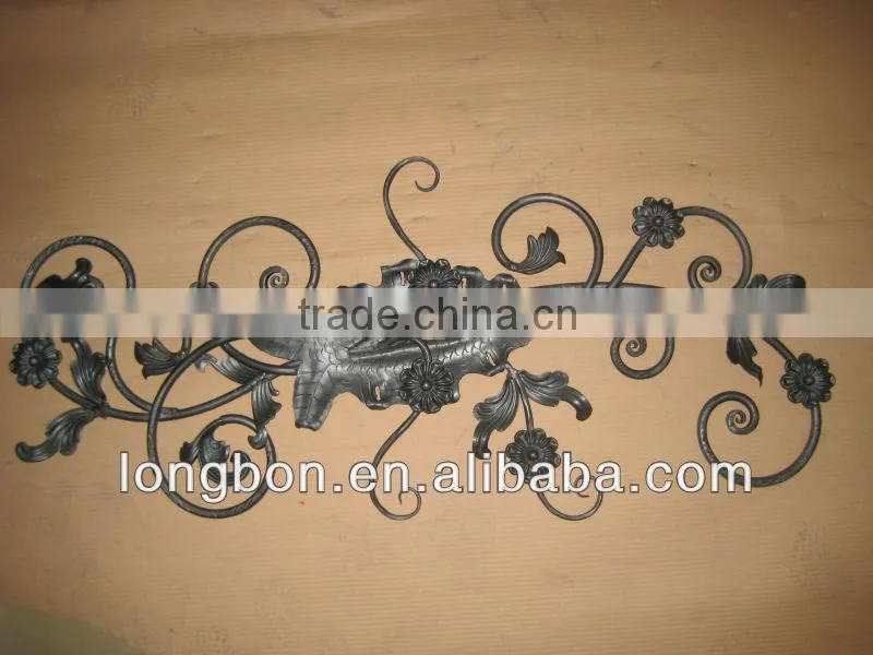 modern welded wrought iron casting for parts