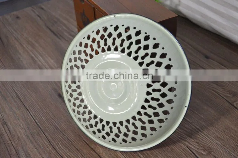 enamel colander,collapsible colander,ceramic fruit colander