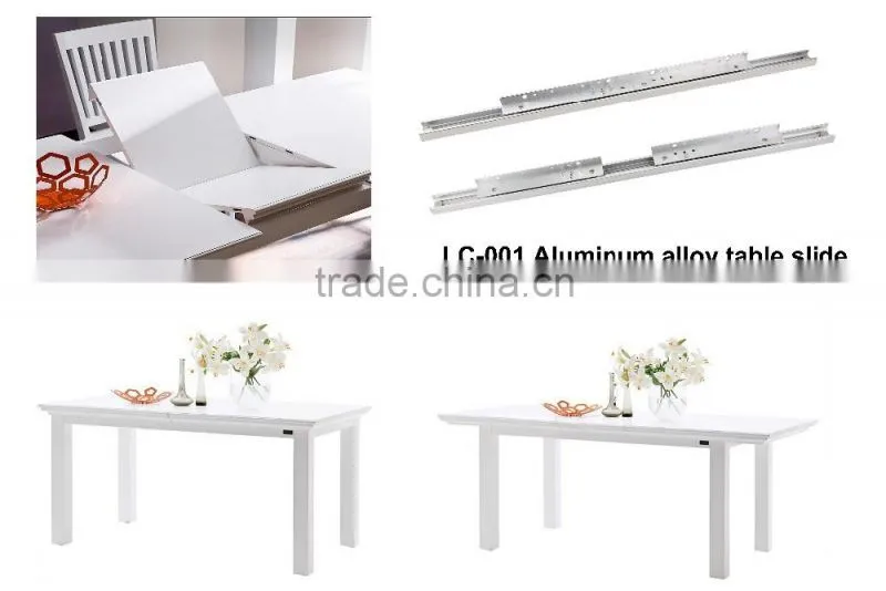 Aluminium alloy Synchronous table Slide(extension table mechanism)