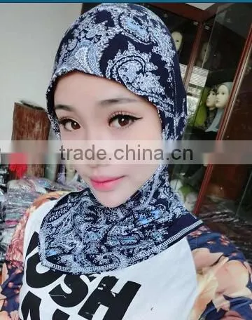 C069 new style print ninja inner underscarf,full underscarf to cover neck