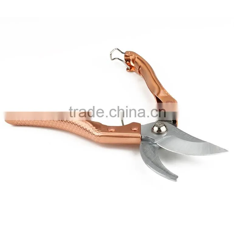 Garden Tools Bypass Sharp Hand Metal Cutting Shears For Pruning