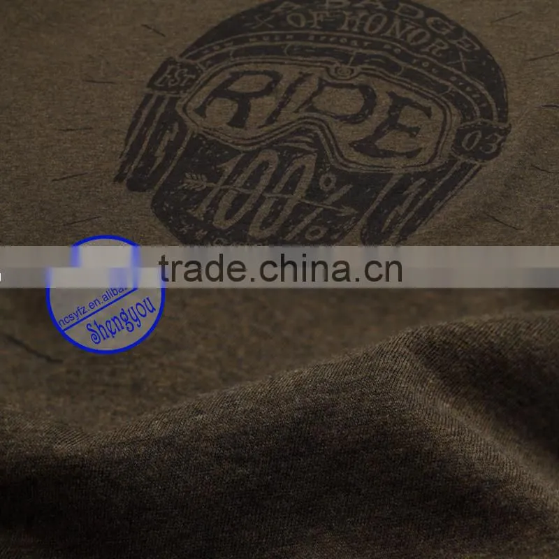 2015 custom long raglan sleeve mens t-shirt wholesale china