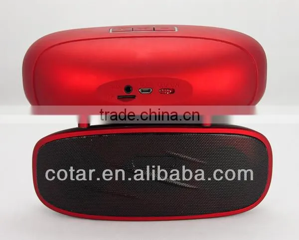GAOKE A10 2014 Best Powerful Wireless Mini Bluetooth Portable Speaker 2x3W shenzhen manufacturer