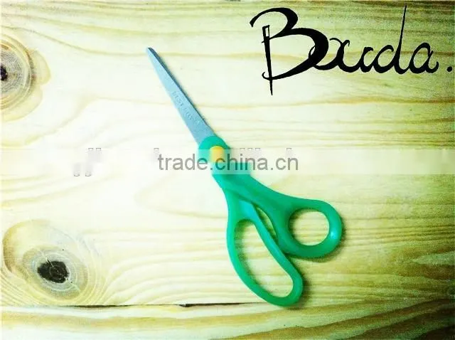 7.5" Good shape hot sale office scissors with plastic handle BD-S1666