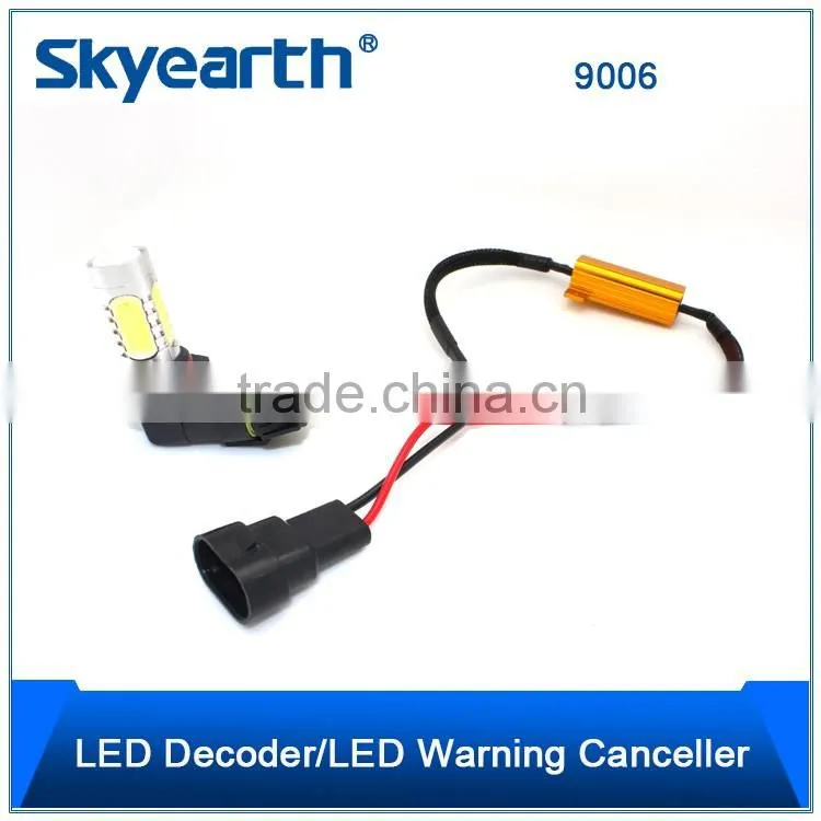 CanBus HB4 SMD LED front fog lamps Lastwiderstand Widerstand 9006