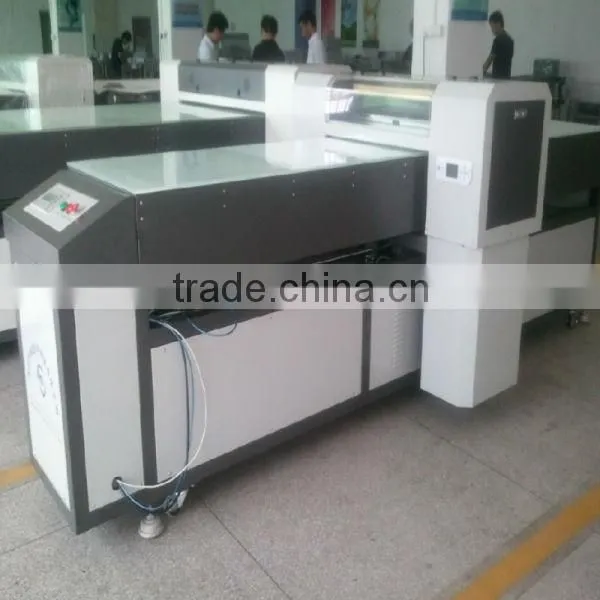 Flat polythene bag printing machine, multicolors inkjet pritnting on bags