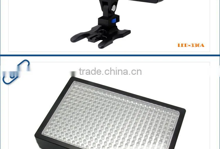 China Supplier LED-336A Video Light With Hot Shoe Connector Design Wholesale