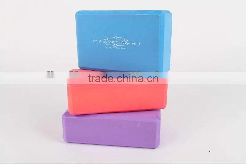 Eco colorful cheap yoga blocks