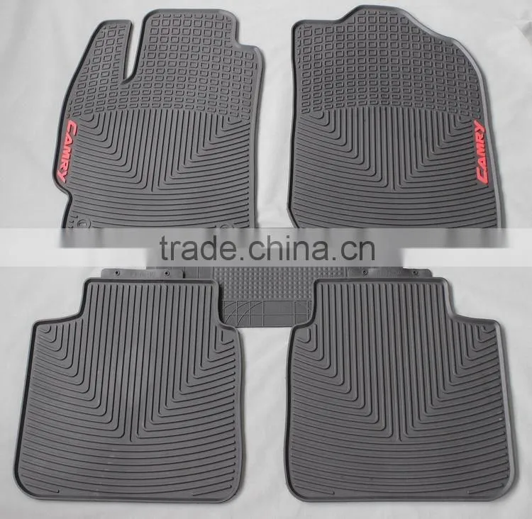 2016 New Full Set Position Rubber PVC Auto Car Floor Mats For TOYOTA CAMRY