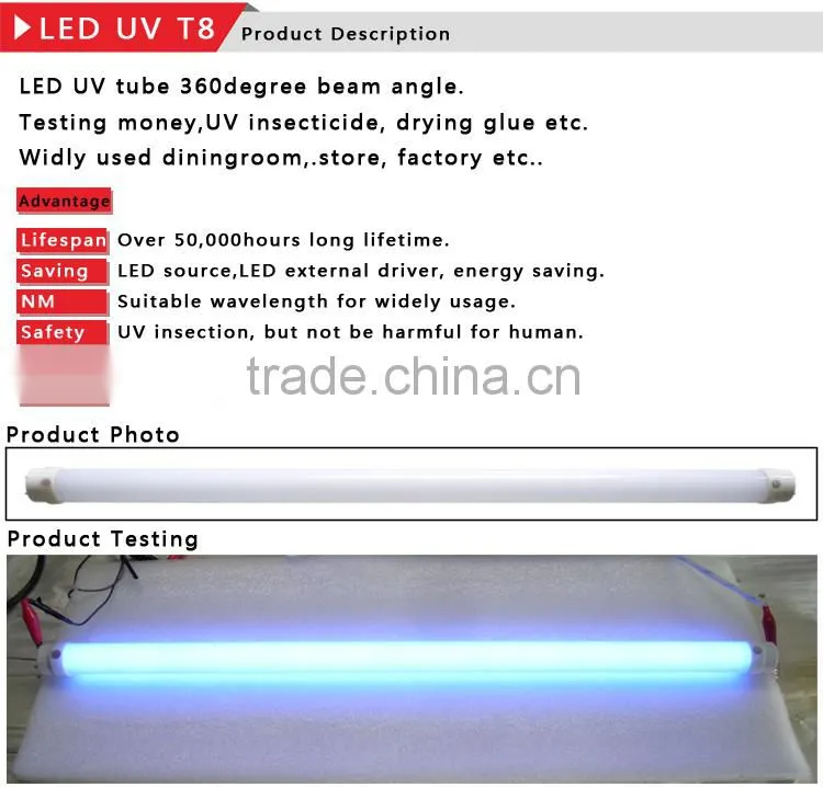 PC Ballast Compatible Top quality ETL Canada 360 Degree T8 Led Light Tube