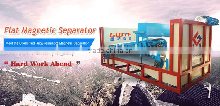 China manufacturer mineral processing GTGB series High Gradient Strong magnetic Magnetic Separator for Non-metallic minerals