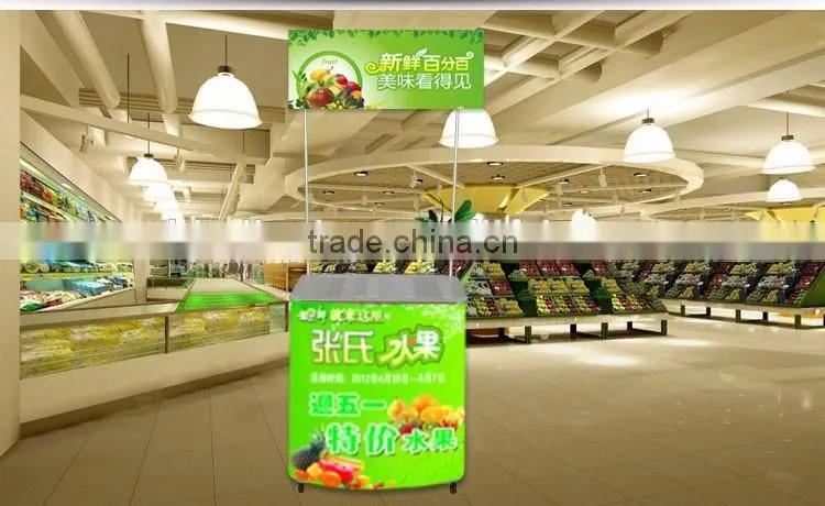 JC portable aluminum Counter Table Promotional Table