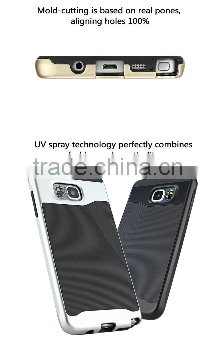 New Iron Man Armor Case For Samsung Galaxy S6 Edge,High Quality Protective New Armor Case For Samsung Galaxy S6 Edge