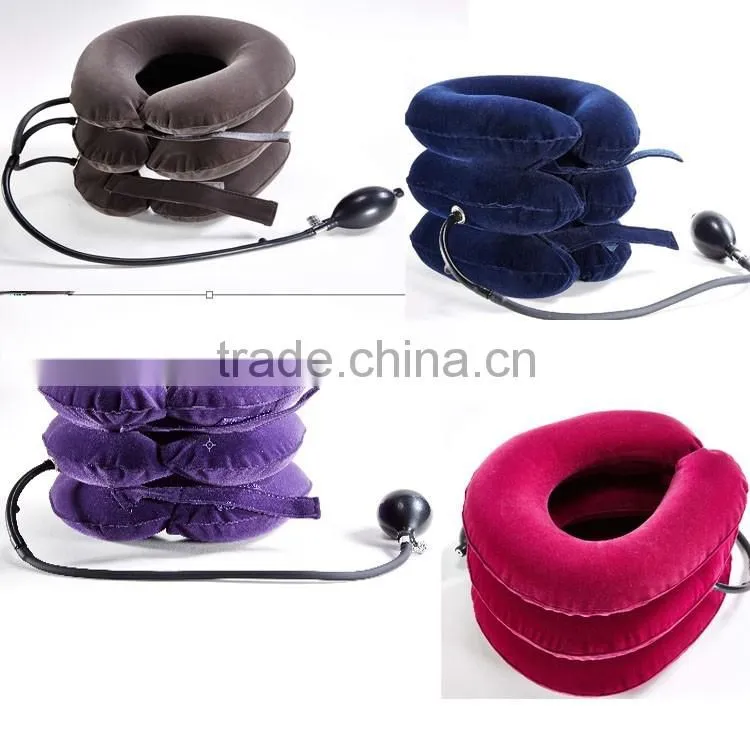 Air cervical collar,inlated cervical traction, air neck support made in china