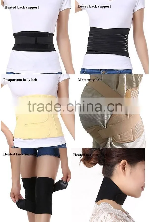 Sport safty reinforce orthopedic lower back belt