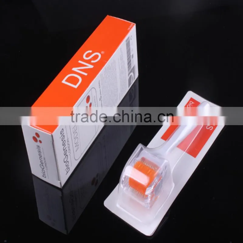 Wholesale DNS 75 200 Needles BioGenesis Eye Roller Titanium Alloy Derma Roller for mouth and nose area Microneeding Roller