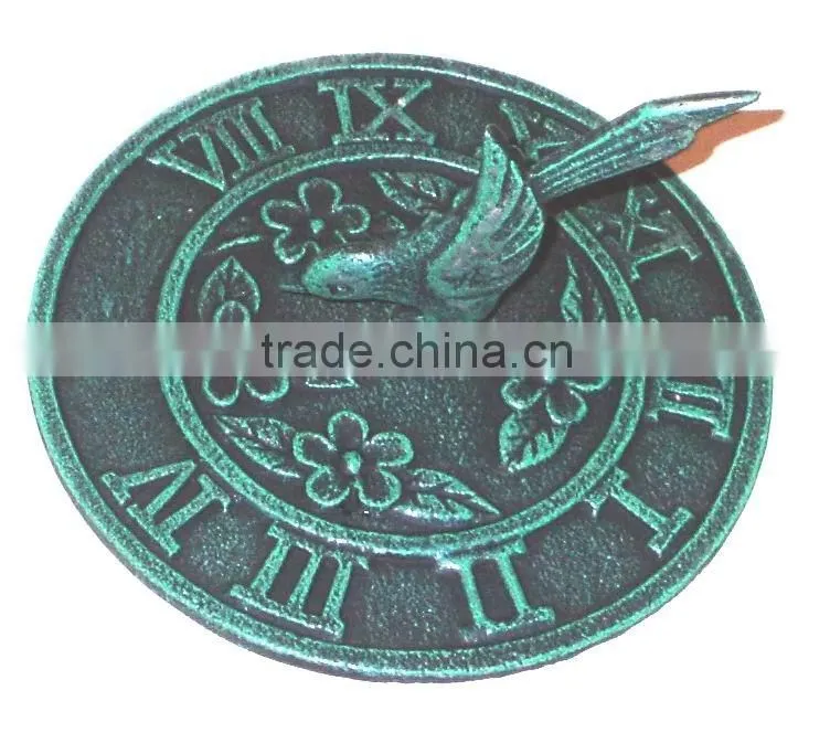 garden decoration cast iron sundial