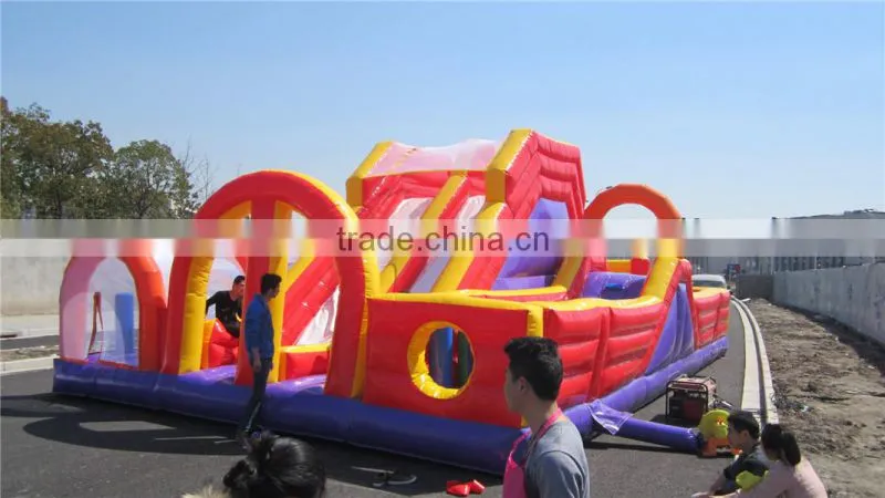 Inflatable Outdoor Obstacle Course Equipment for Sale