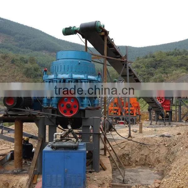 portable river stone crushing plant with shiver screen