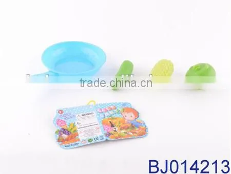 Preschool education toy food and pan cooking play set