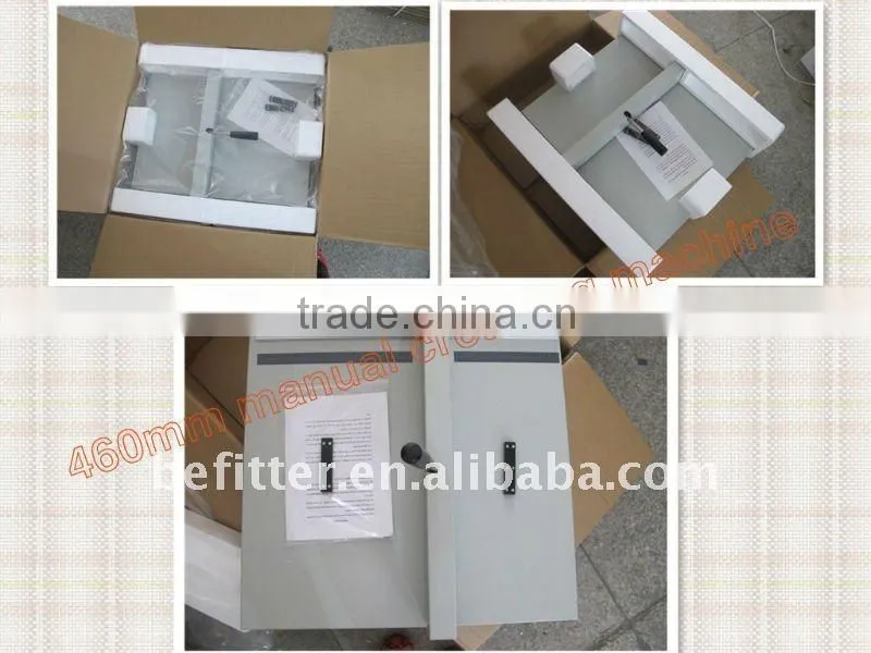 18inch 460MM manual creaser machine