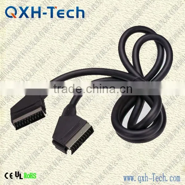 New Product for 2013 21Pin male to male SCART to SCART cable