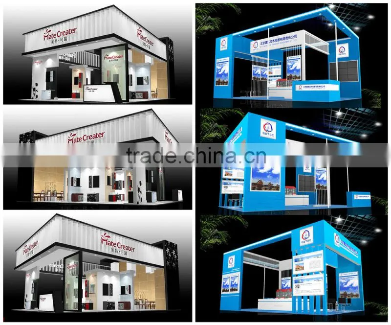 2015 new CHINA Modular Booth Display 3m*3m Exhibition Stand Booth Stand