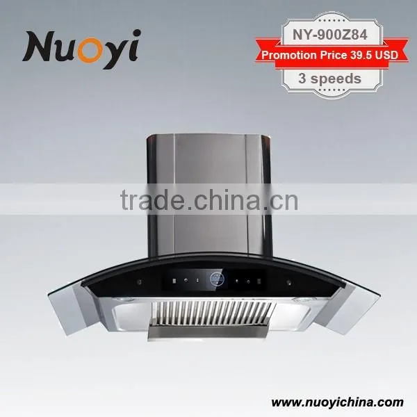 Fashion kitchen aire pacific range hood with copper motor