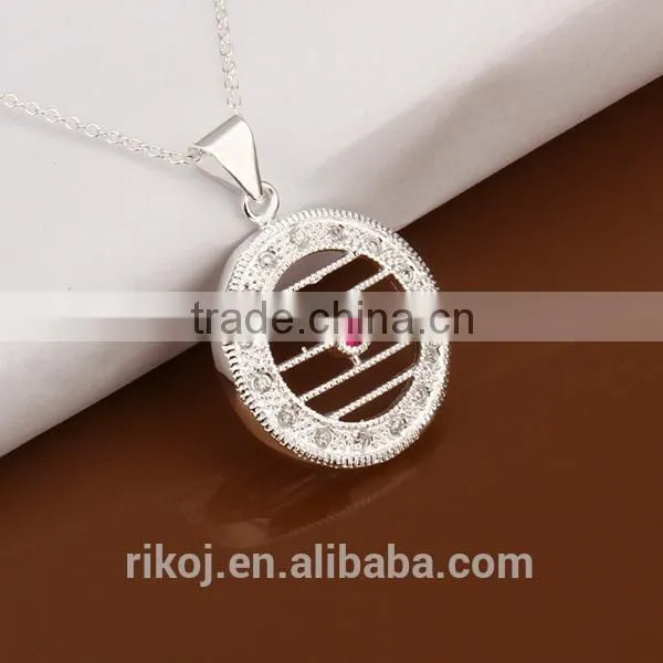 2015 lekani 925 silver plated Muslim religious medal necklace