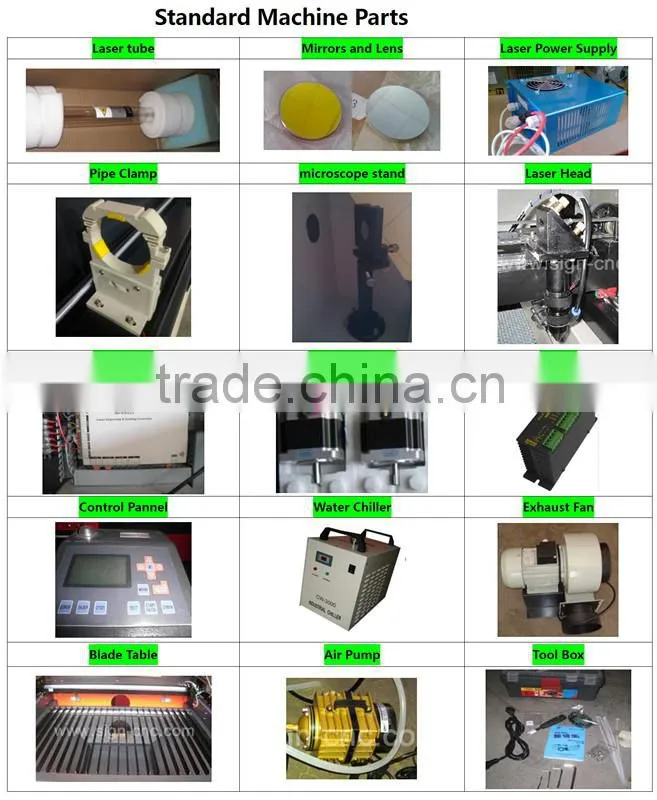 SIGN-6040 cnc lathe machine!High quality laser machine engraving and cutting machine