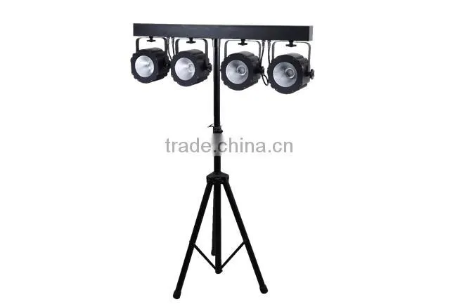 DMX LED 4Par System, 4x30W RGBWA, night club/mini concert/home party