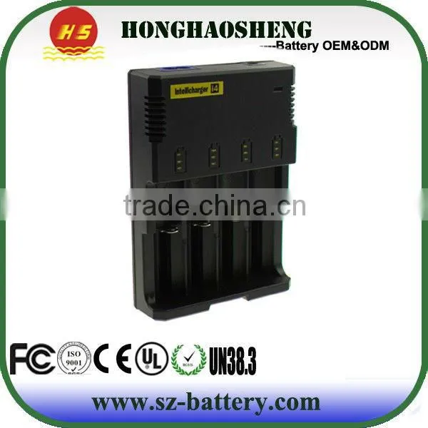 18650 li ion Universal charger i4 battery charger